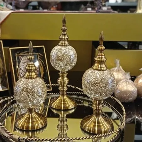 Pirinç Dekoratif Obje 3'lü