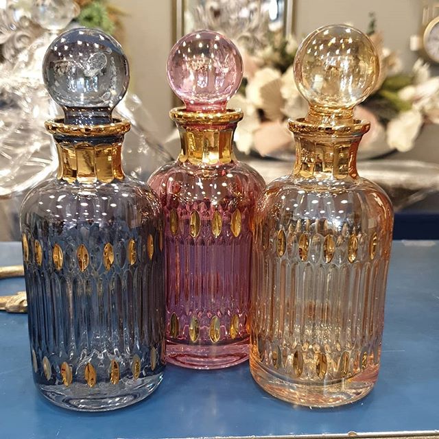 Parfüm Şişesi Büyük Boy Gerçek Altın