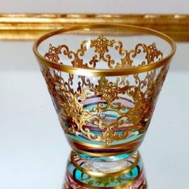 Lokumluk El İşçiliği El Boyama Gerçek Altın