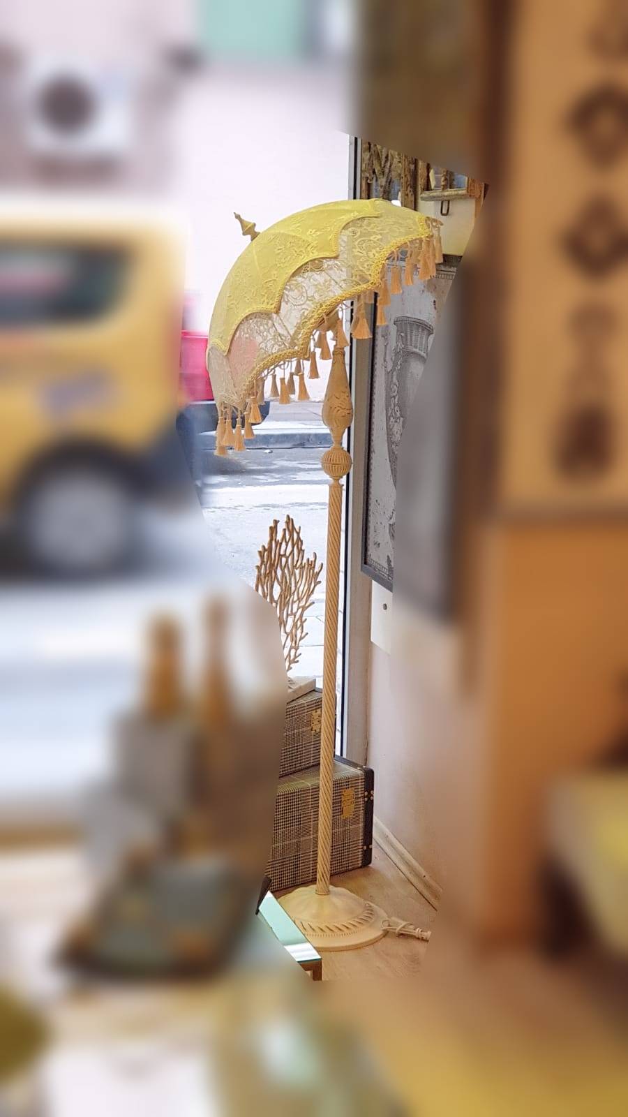 Lambader Şemsiye Şeklinde Abajur