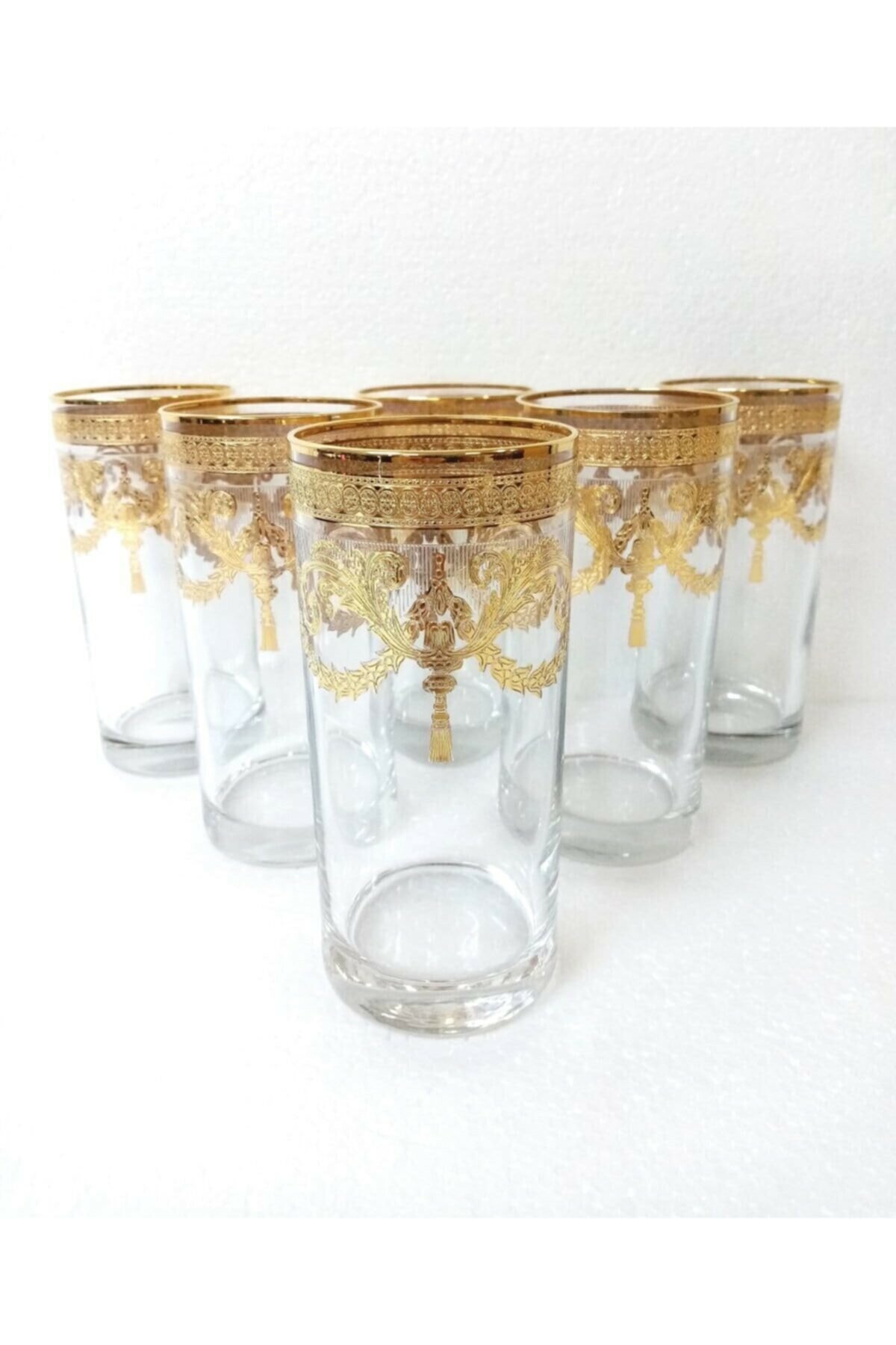 Alegro Meşrubat Bardağı 6'lı Gold